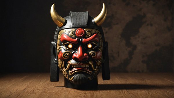 Unlock authentic style with the japanese oni mask